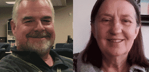 Headshots of Bob Mengert, Adult Education Instructor, and Jeani Slaymaker, Adult Education Instructor