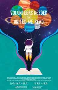 Volunteers needed for United We Read.