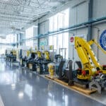 Robotics equipment located in the clean and spacious AIR Center.