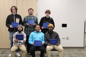 Group picture of welding boot camp students