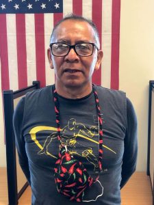 Eliud Justo, ELL student, posing for the camera.