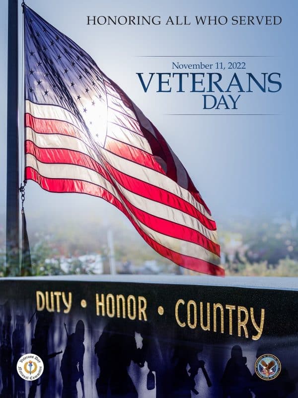 Veterans Day Poster 2022
