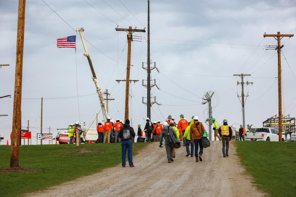 Training Field for Electrical Power Distribution (EDP) Students