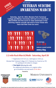 Flyer for "22 No More" with information about the event