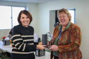 Moraine Park Presents Holy Family Warming Shelter with Community Partner Award