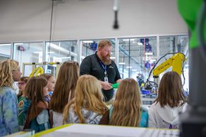 Girl Scouts take on Robotics at Moraine Park