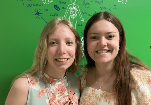 Maleah Sickinger and Haylee Gideon