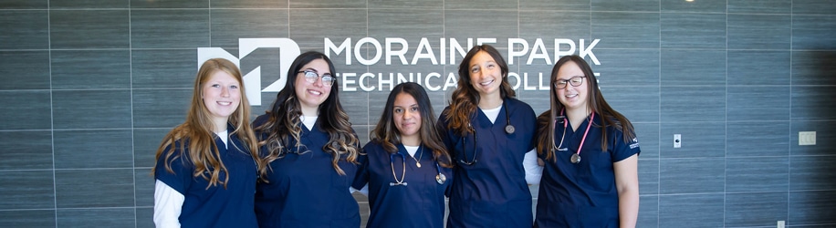 five nursing students