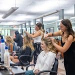 Cosmetology (Fond du lac) features a fully operational salon.
