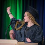 Moraine Park Technical College Journey Student at graduation