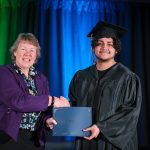 Moraine Park Technical College Journey Student at graduation