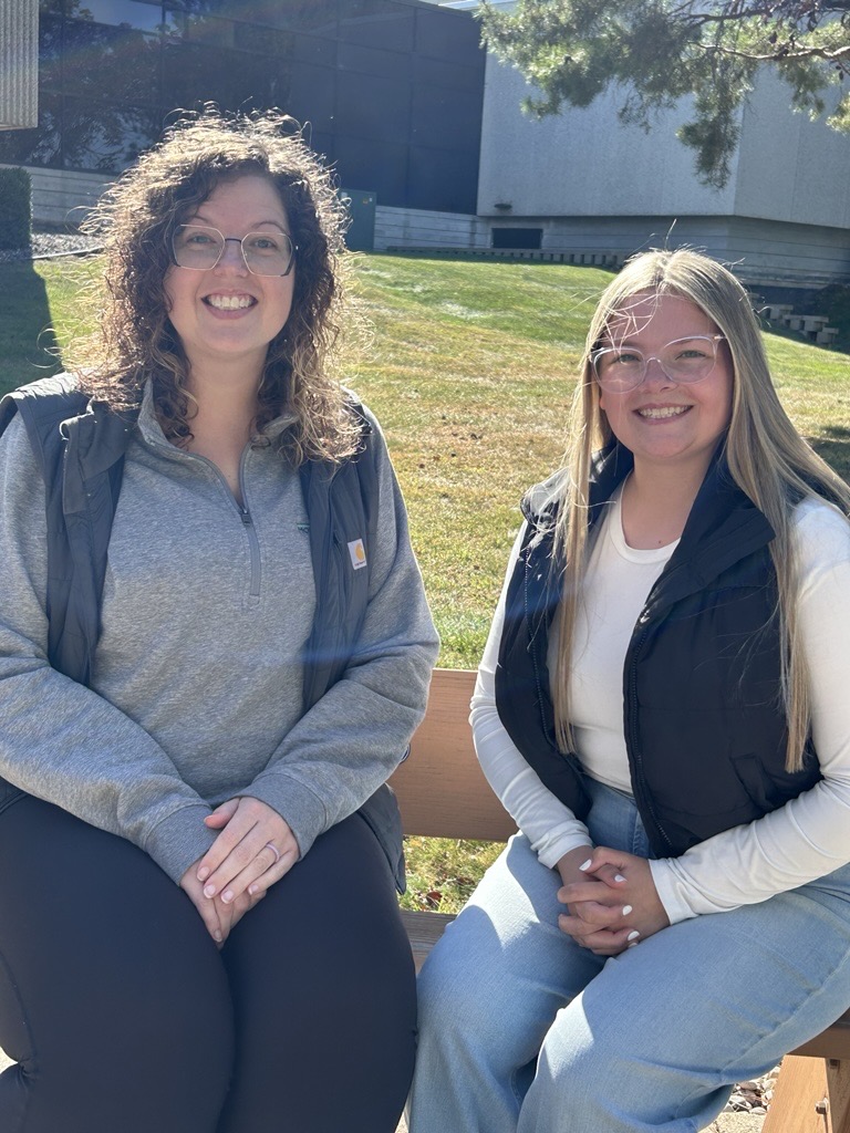 From left to Right: Abigael (Abi) & Allyson