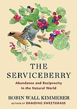 Cover of the book The Serviceberry by Robin Wall Kimmerer.