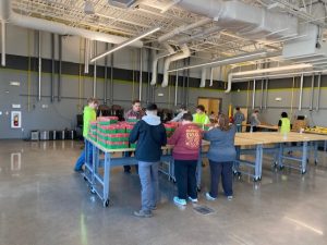 Gas Utility Christmas in a shoebox