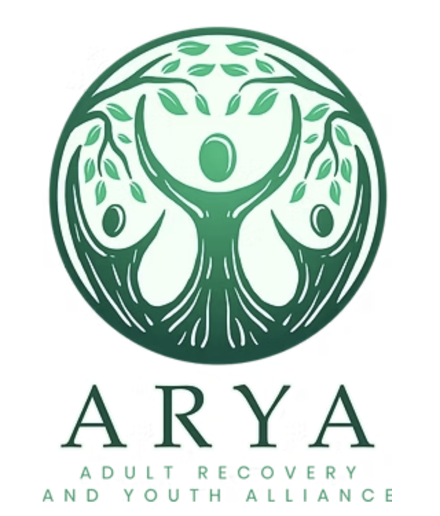 ARYA Adult Recovery And Youth Alliance logo.