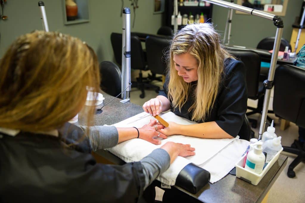 MPTC Nail Technician Student