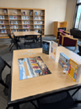 Photograph of the Engagement AREA in the Fond du Lac Campus Library